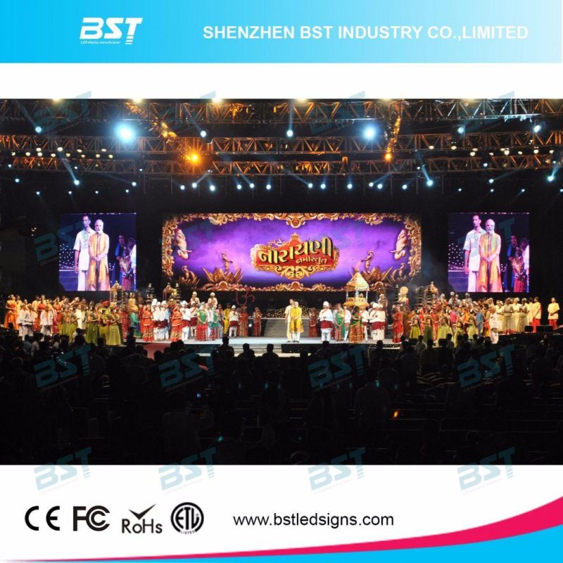 Indoor P4.8mm Full Color Rental LED Display Screen Videowall