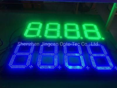 Outdoor Waterproof 20inches 88.88 Single Color LED Petrol Station Display