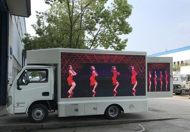 Mobile Advertising P3 Outdoor Iron Simple Cabinet LED Display for Truck