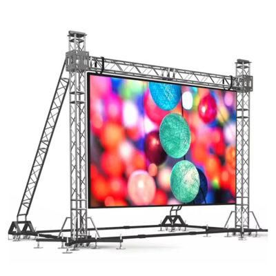 LED Curtain Display Outdoor Video Wall Advertising Full Color P6 LED Display Screen