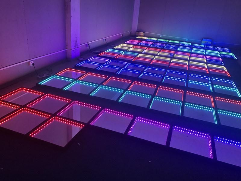 Cheaper Price 3D Mirror LED Dance Floor 500X500mm LED Cabinet