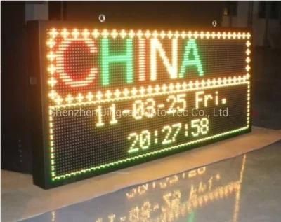 P10 LED Display Sign Multi-Language Display Screen Message Sign WiFi USB