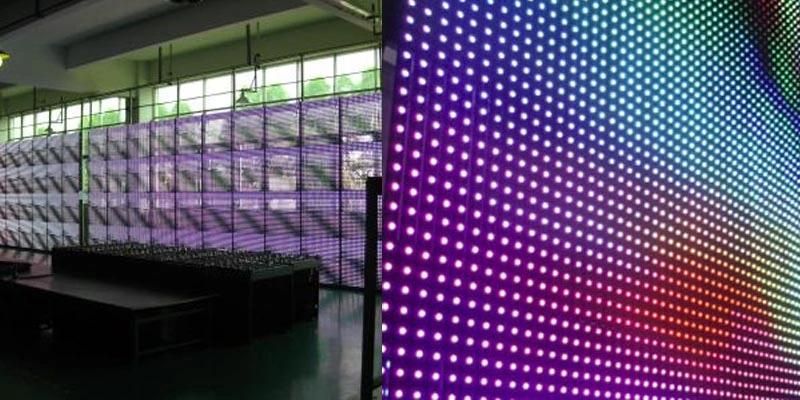 Outdoor High Quality Curtain LED Display Panel