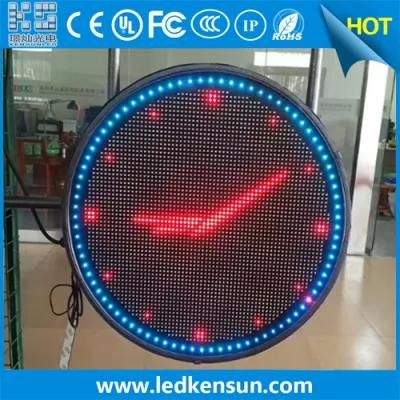 P4.81 Outdoor Waterproof Double Sided Round Circle LED Display