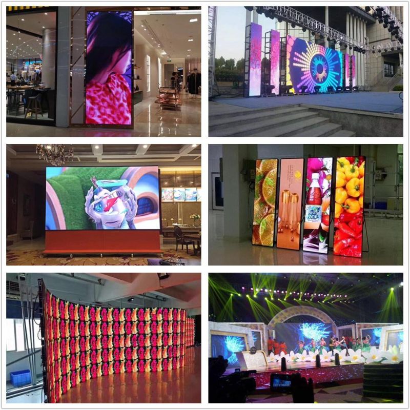 Hot Slim Design Outdoor P3mm Rental LED Display Screen