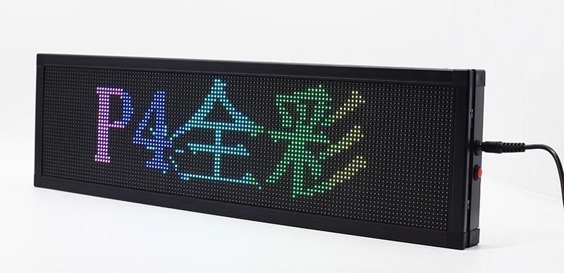 Shop Banner RGB Text Board Wi-Fi Programmable LED Scrolling Message Display Sign Factory
