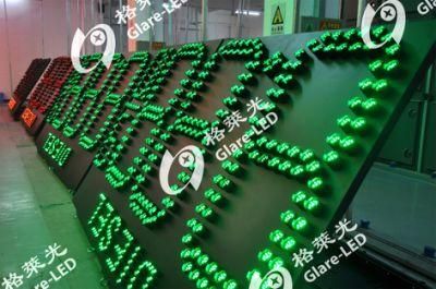 Traffic LED Lamp Outdoor 60inch Pixel Cluster LED Gas Price Sign