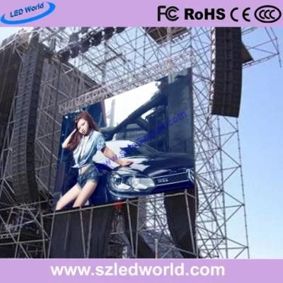 P16 Outdoor Full Color High Brightness LED Advertising Screen Display