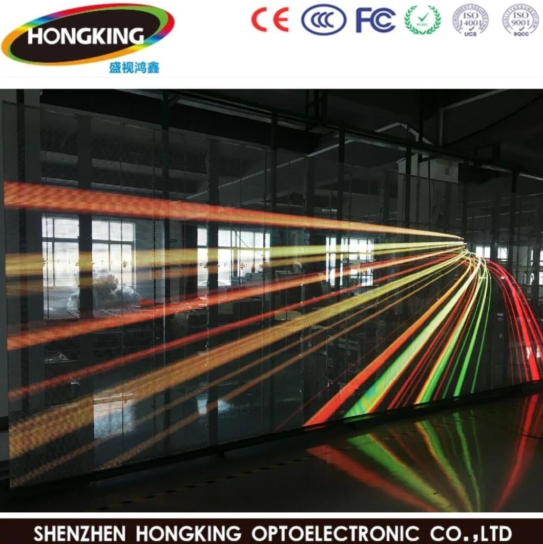 Outdoor P7.81 P3.91 Advertising Transparent LED Digital Billboard Supplier