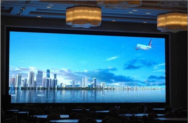 Big Indoor Advertising Full Color LED Display Screen P2.976