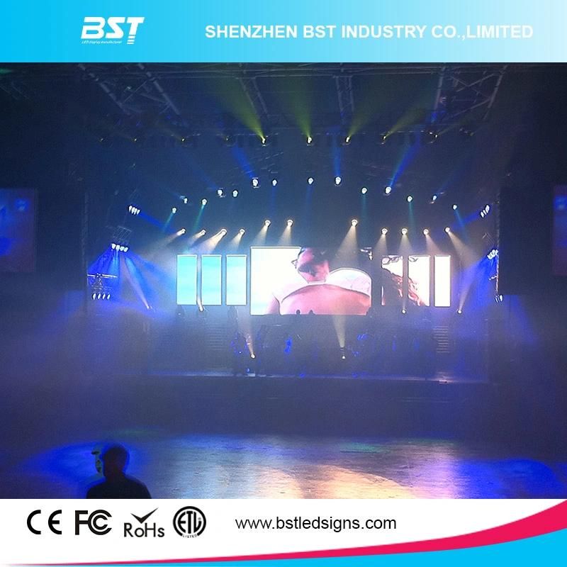 Seamless P3mm High Contrast Indoor Rental LED Display Fow Liveshow