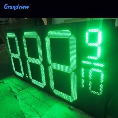 Gas Station Petrol Price LED Display Board for Outdoor Display