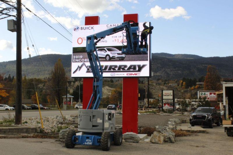 Outdoor Full Color P8 LED Display Advertising Video Screen