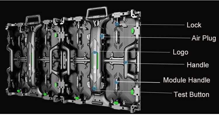 Full Color P2.604 P2.976 P3.91 P5.95 P4.81 HD LED Display Screen Concert LED Display LED Screen for Advertising