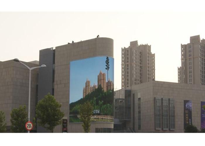 Outdoor Fixed Video Wall Panel Billboard LED Display for Media Facade