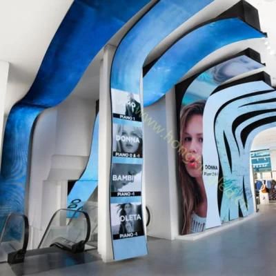 Soft Flexible Moving Curved LED Display Panel P2 P3 P4 Pixel Pitch