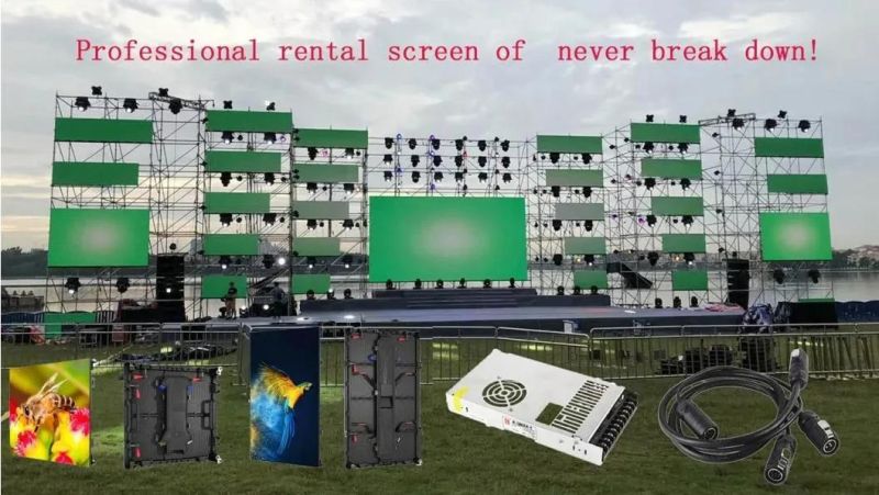 P2.976 P3.91 P4.81 Indoor Outdoor LED Screen Display for Event/Conference/Rental/Advertising