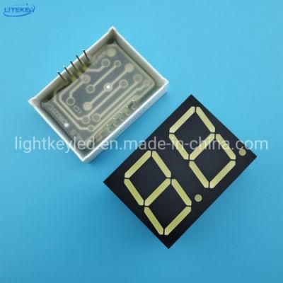 RoHS Compliant 0.8 Inch Dual Digits 7 Segment LED Display with Multiplex PCB From Expert Manufacturer