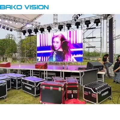 High Brightness Waterproof LED Video Player SMD RGB LED Advertising Screen Display