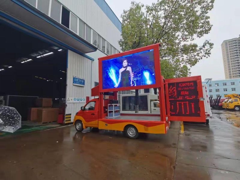 Mobile Advertising Truck Installation LED Digital Signage LED Truck Display