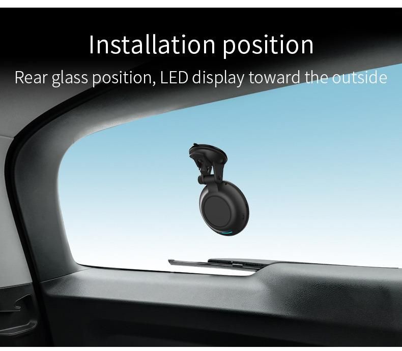 Hot Car E-Moji Light Support Hand Controls, Car LED Display, Car Emotion