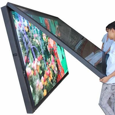 Double Sided Advertising Sign Board P5 Wireless Front Open LED Board Display Screen