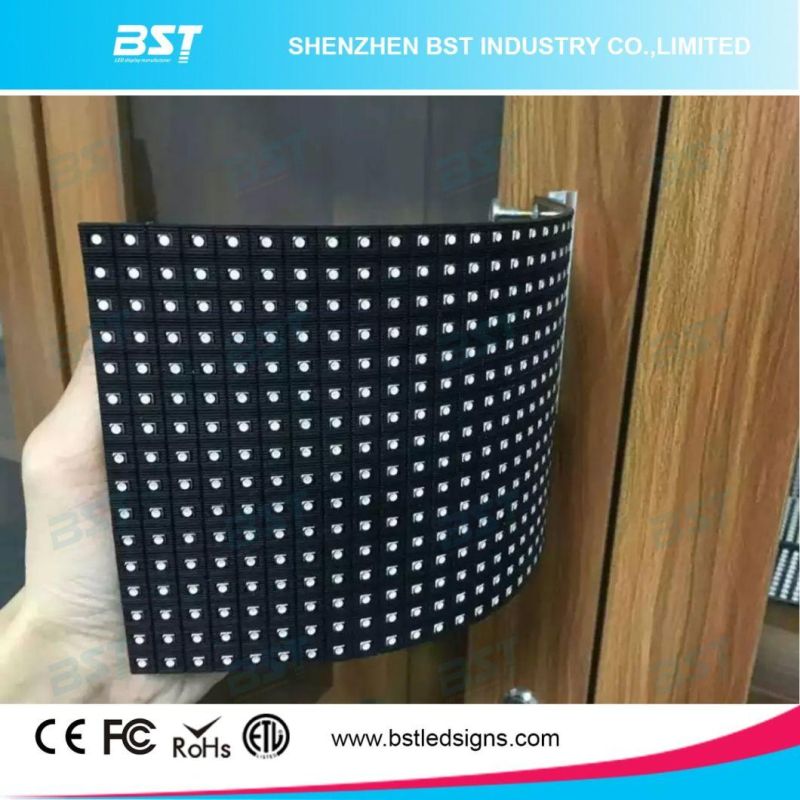 Indoor P5mm Soft Flexible LED Modules with Any Shape