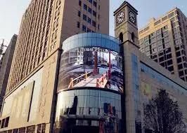 Fixed Installation Curved Video P6screen for Advertising