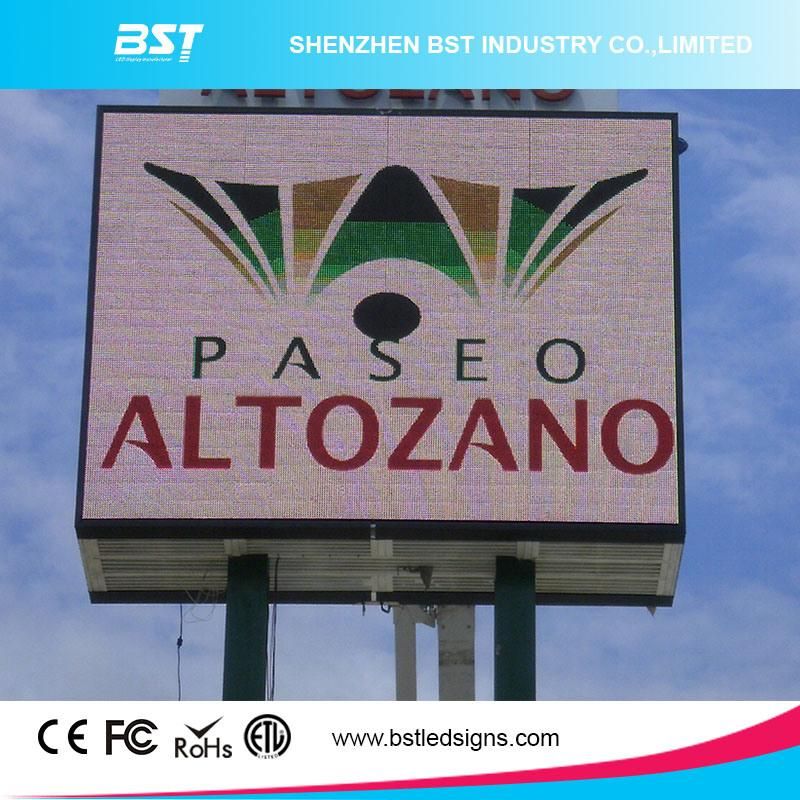 P8 SMD 3535 Outdoor Advertising LED Display Screen with 140° View Angle