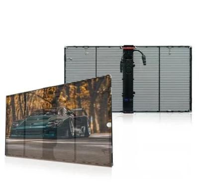 2022 Kensun High Brightness Transparent LED Screen Display Glass Window LED Transparente Video Wall