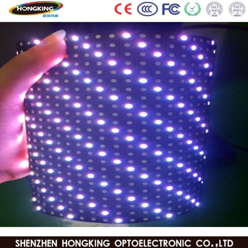 Creative Display Most Popular P2 P2.5 P3 P4 P5 Soft Flexible LED Module