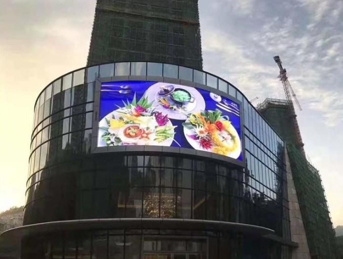 P8 Outdoor LED Display for Building Advertising