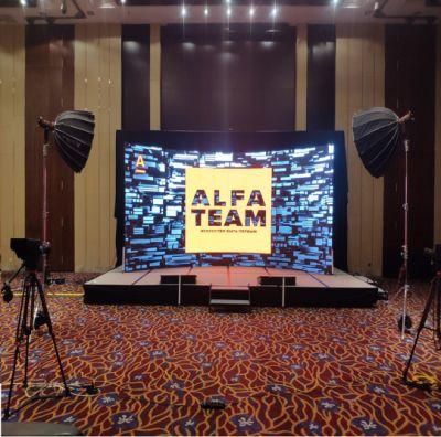 P3.91 Indoor Rental LED Display for Stage Background