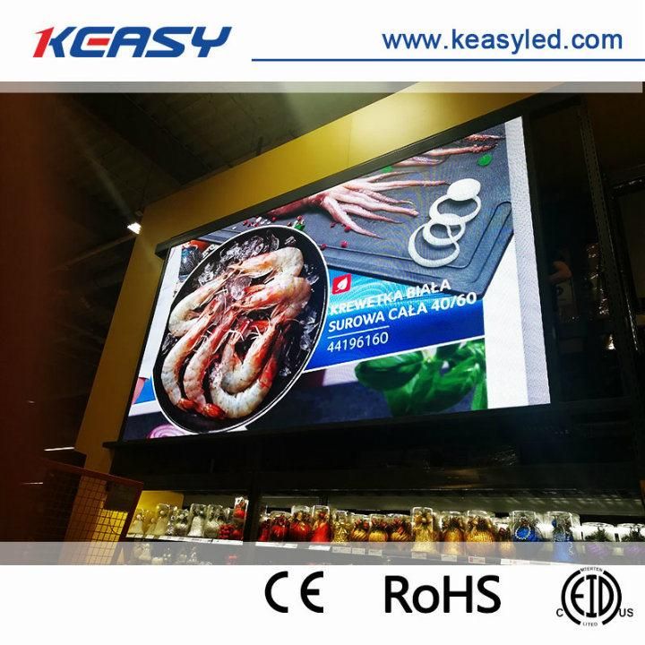 SMD2121 Indoor Fixed Full Color P4.81 Advertising LED Display