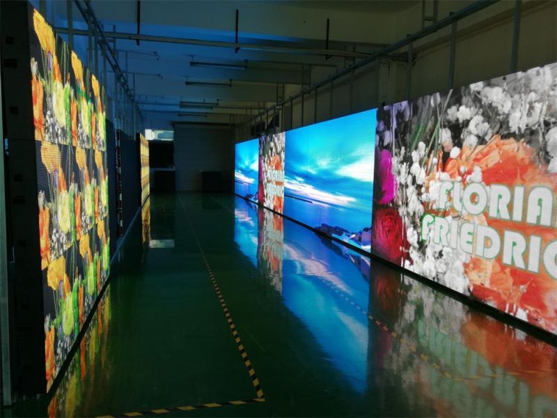 10000CD/Sqm P16mm RGB DIP LED Advertising Display Screen