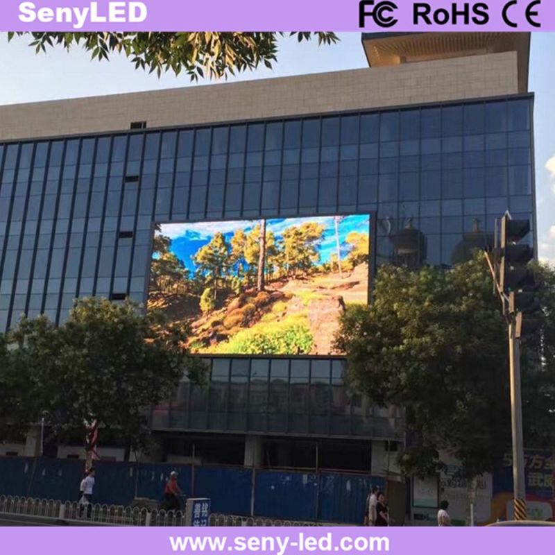 Large Outdoor Digital Sign Board Super Bright P6 LED Display Billboard