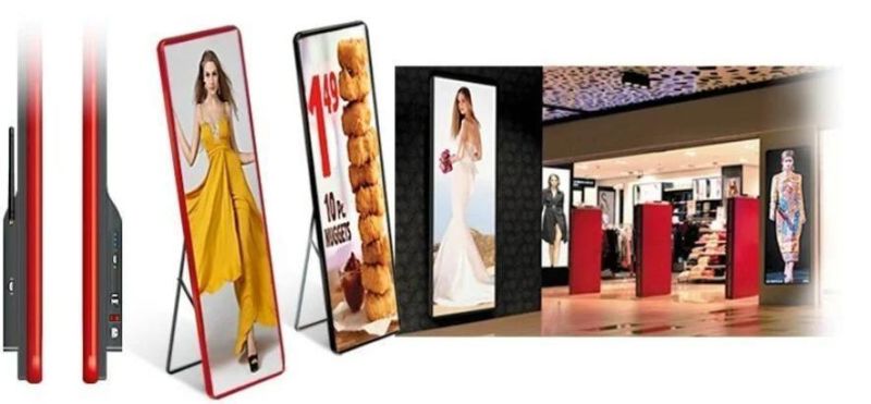 Shenzhen Wholesale Shops Digital LED Poster Display Screen