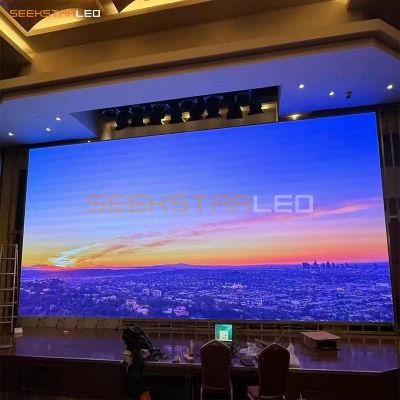 Full Color Indoor Giant SMD LED Display Screen with Long Using Life Aluminium Cabinte Packing 6mm Pixel Pitch