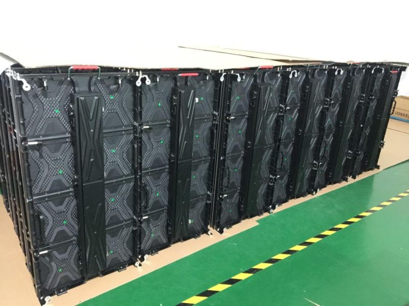 Factory Stock P3.91 Outdoor Rental Waterproof LED Display Screen with 500mm*1000mm Cabinet