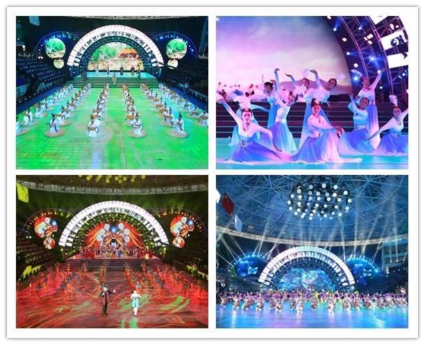 Wholesale P4.81 P6.25 Sensitive Interactive Dance Floor Tiles LED Screen Display