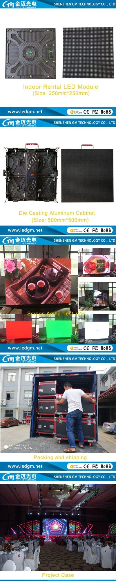 Low Power Consumption 4800Hz High Refresh P2.5 P2.6 P2.8 P3.9 Indoor Cinema LED Display Screen