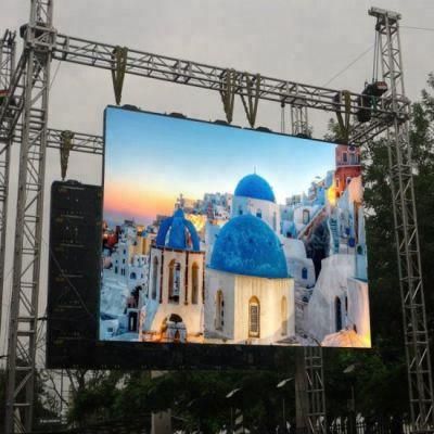 LED Display Outdoor P8 Fast Lock Easy Installation 512X512mm LED Screen