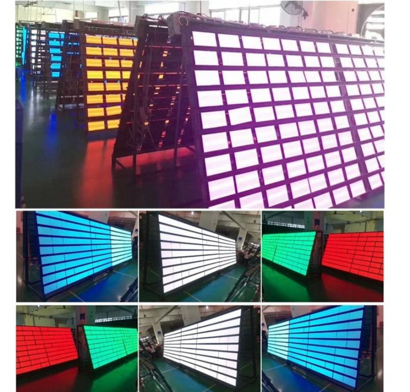 Outdoor Waterproof P8mm Perimeter Stadium High Brightness Full Color Advertising LED Display Panel