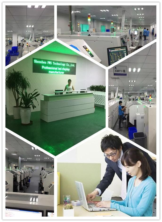 Market CE Approved Fws Shenzhen China Waterproof LED Display Full Color