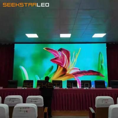 High Resolution Stage and Meeting Room LED Display Panel P2.5 P3 P4 P5 P6 with Full Color Display video Text Image