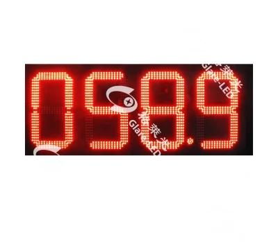 Outdoor LED Gas Price Sign with LED Moving Sign