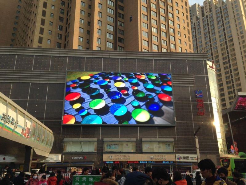 Naked Eye 3D Outdoor Advertising LED Video Wall Display