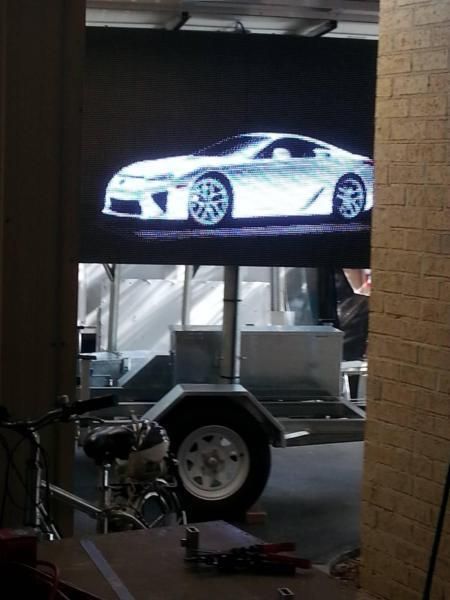 P16 Full Color LED Screen Message Sign LED Truck Screen with WiFi 4G Mobile Operate