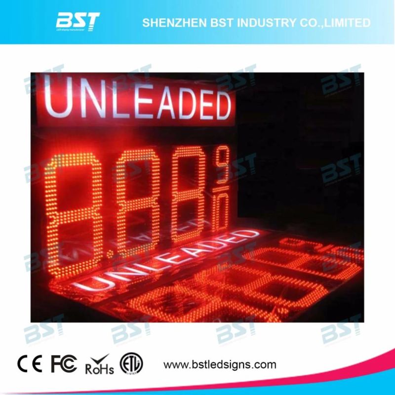 Outdoor LED Gas Price Display Sign (Remote Controll/PC controll)