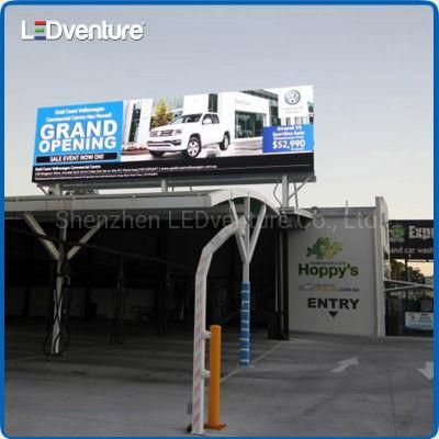 P8 Outdoor Display High Brightness 6500CD Advertising LED Screens